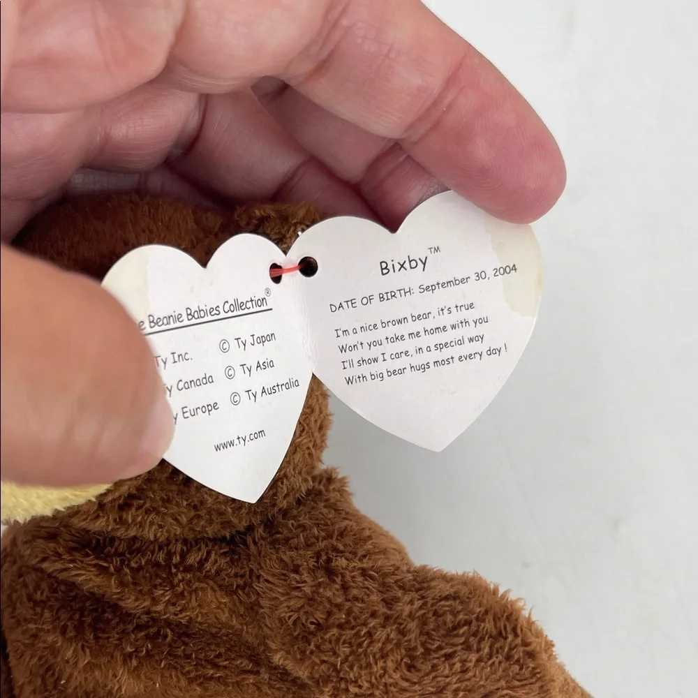 Ty Beanie 2000-2004 Colorful Plush Bear Set